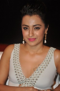 Trisha Stills at Nayaki Audio Launch